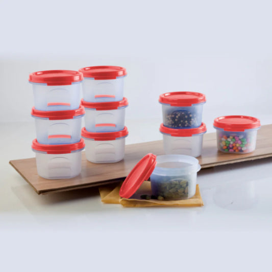 MM Round Containers – 200ml (Set of 8)